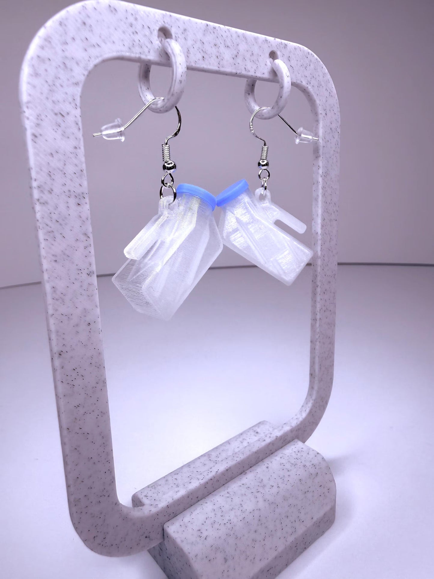 Medical Urinal Earrings | Funny Nurse Earrings | Healthcare Humor Jewelry | CNA RN Gift | Hospital Humor Accessories | Nurse Life
