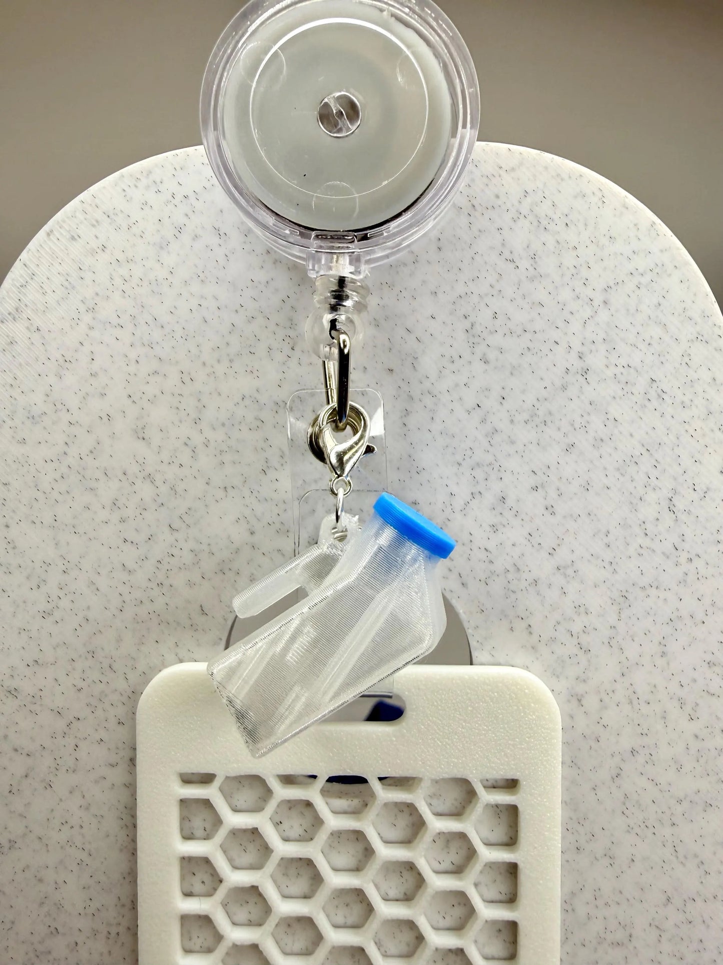 Nurse Chaos Charm Bundle (5-Pack) | Funny Badge Reel Accessories | Healthcare Humor Gift Set