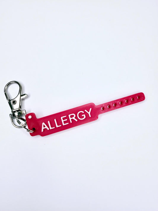 Allergy Alert Clip | Med Life Badge Buddy | Nurse Inside Joke