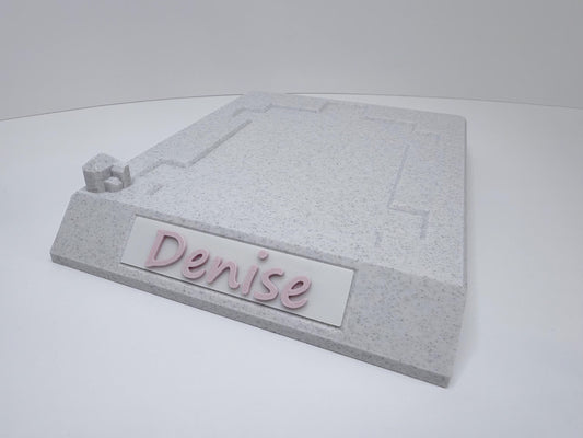 Personalized Base for Axolotl Piggy Bank