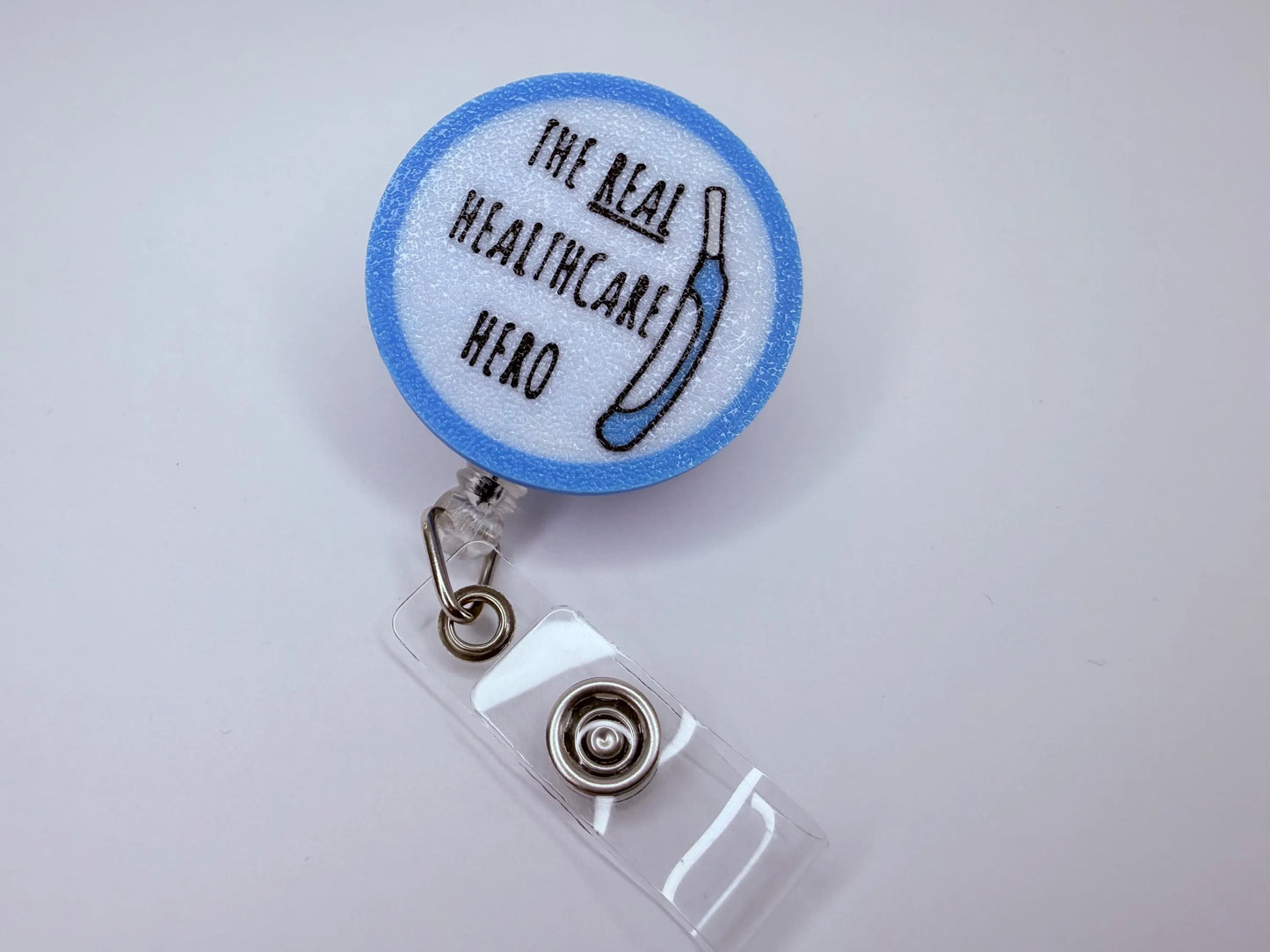 Cooter Canoe - The Real Healthcare Hero - Badge Reel – Funny Nurse Gift, Medical Humor Accessory