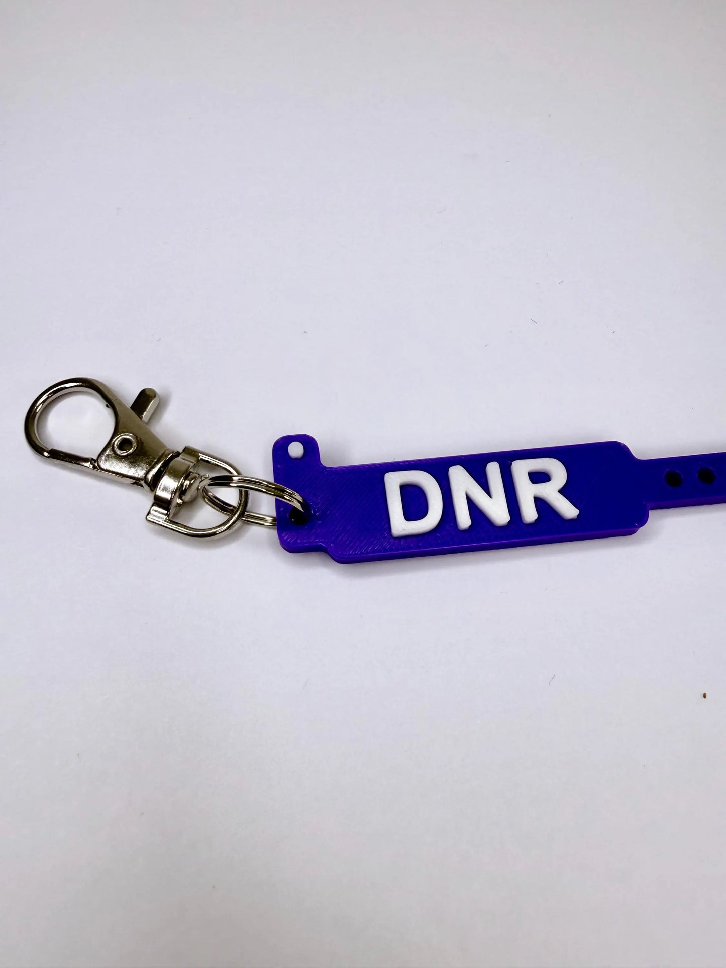 DNR Wristband Clip | Nurse Chaos Badge Buddy | Dark Healthcare Humor