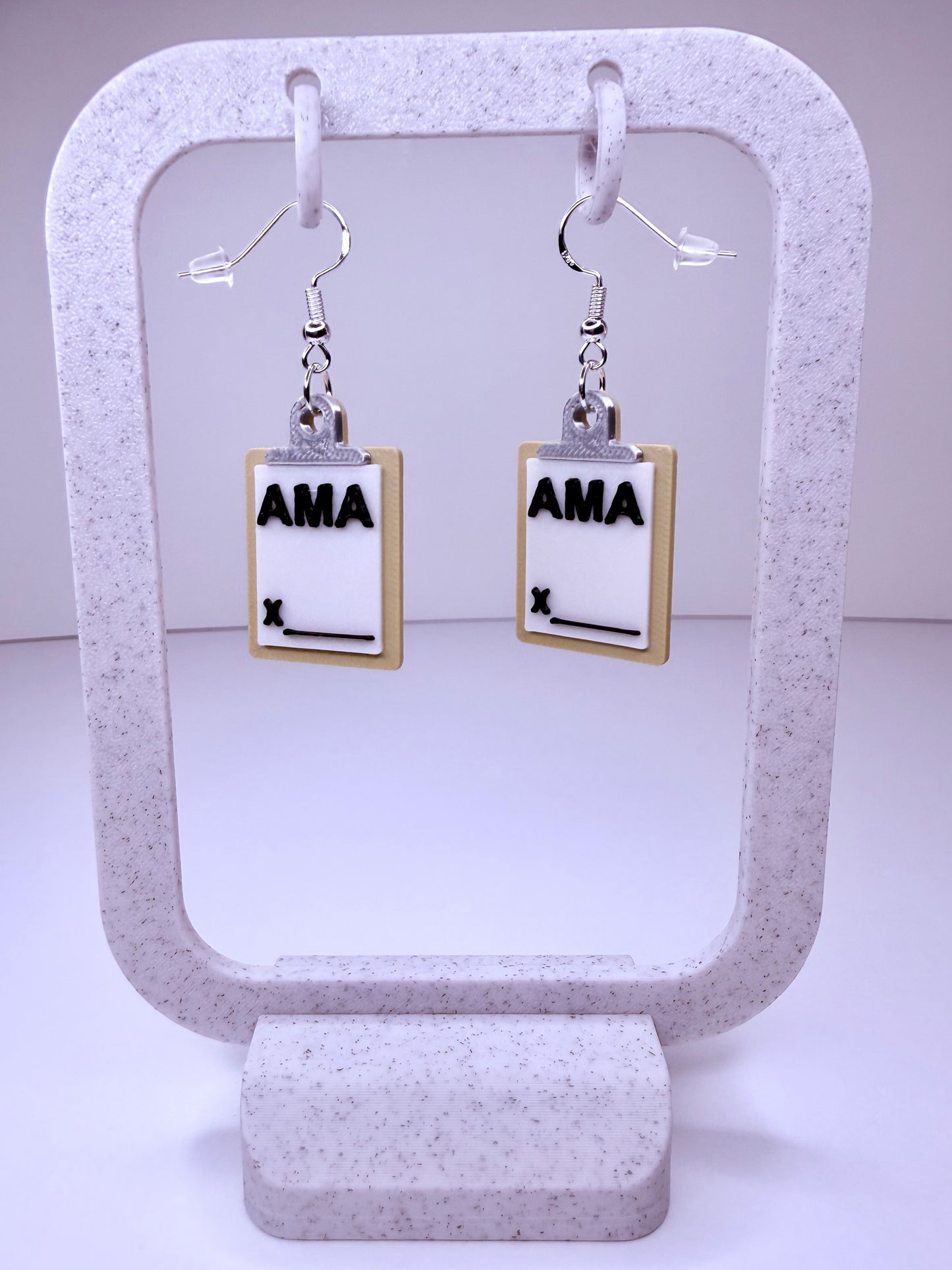 AMA Form Clipboard - Earrings