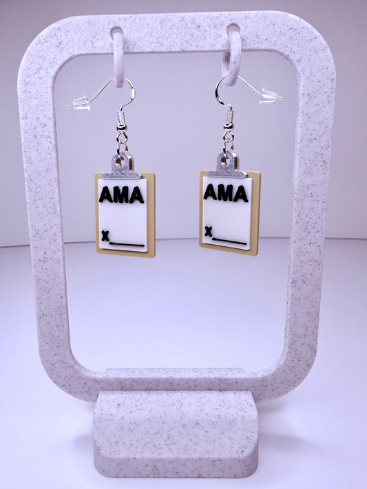AMA Form Clipboard - Earrings