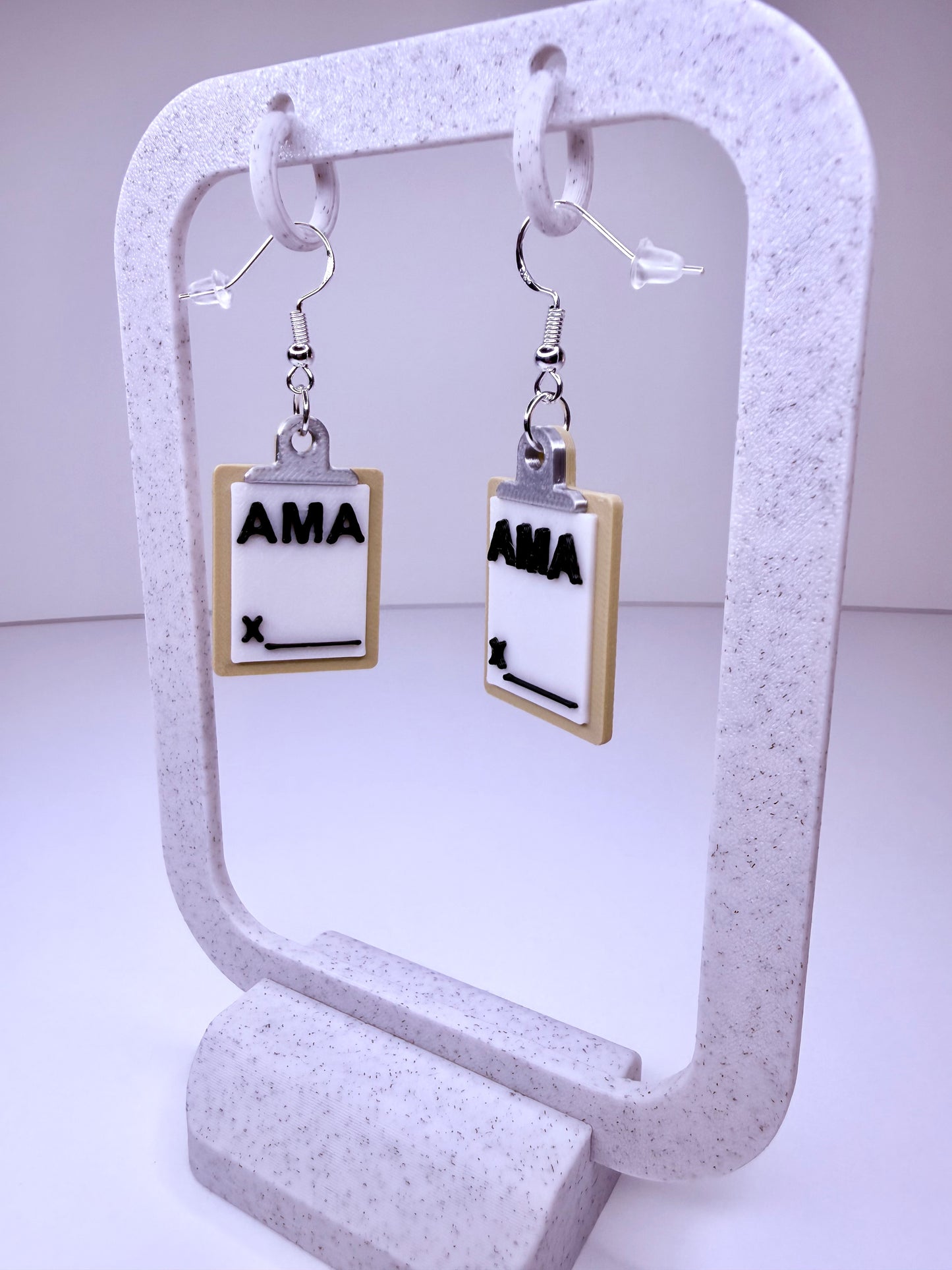 AMA Form Clipboard - Earrings