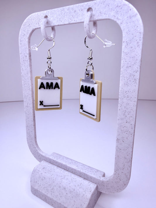 AMA Form Clipboard - Earrings