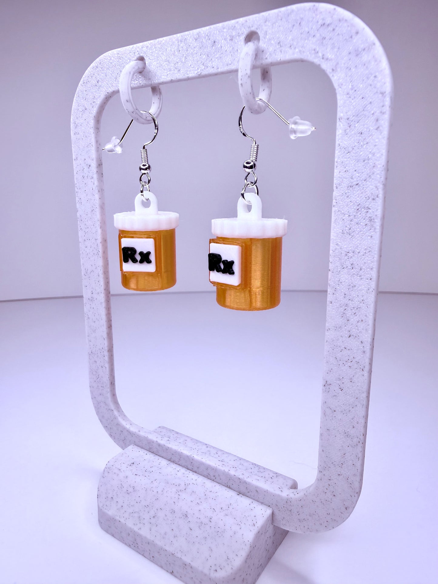 RX Medicine Bottle - Earrings