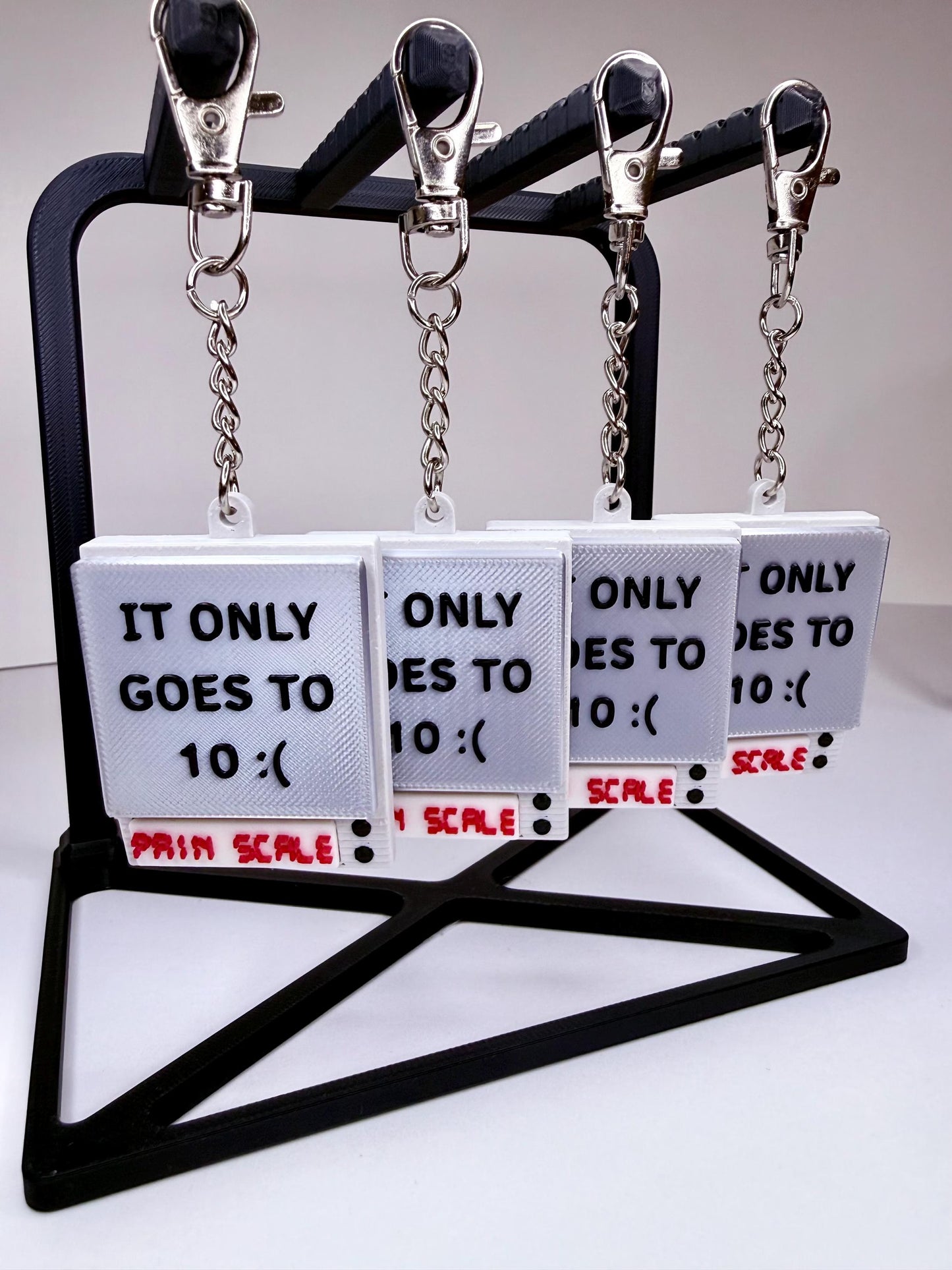 Pain Scale Badge Buddy Accessory for Nurses – Funny Medical Humor Gift