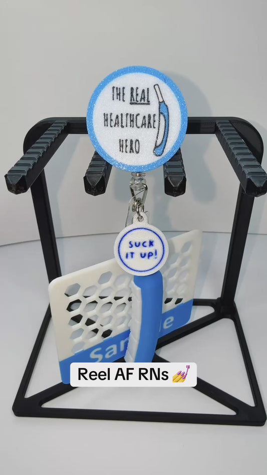 Pure Wick Inspired “Cooter Canoe” Badge Reel